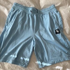 Boys Abercrombie Kids Light Blue Shorts